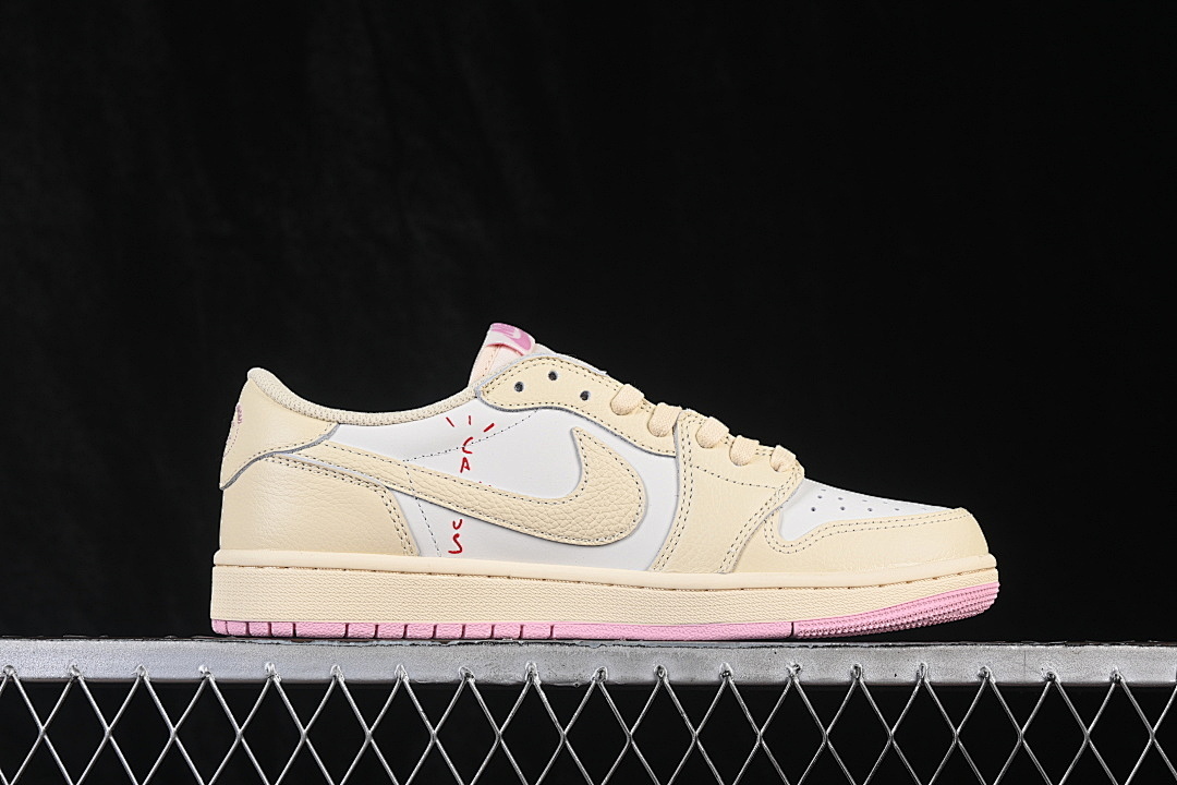 Jordan [IQ7604-100]-[JORDAN 1 RETRO LOW OG SP MUSLIN/SHY PINK/SAIL]-[WOMAN:36-39]-[MAN:40-48.5] - Image 16