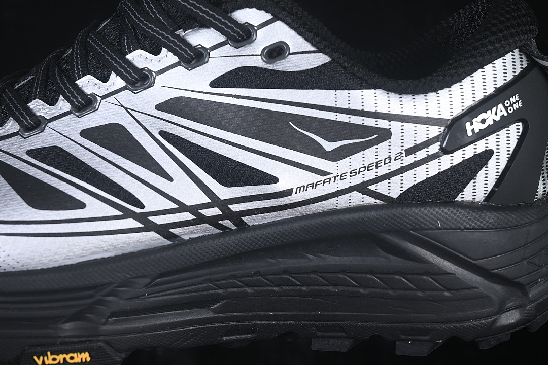 Hoka [1126851 BKSV]-[MAFATE SPEED 2 LIGHTWEIGHT MOUNTAIN SHOES BLACK/GREY]-[WOMAN:36-39]-[MAN:40-45] - Image 8