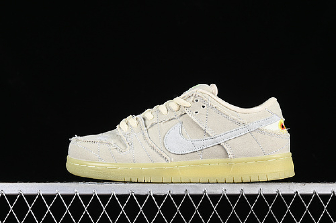 Unbranded [DM0774-111]-[SB DUNK LOW MUMMY COCONUT MILK/SEAFOAM/YELLOW STRIKE]-[WOMAN:36-39]-[MAN:40-46], photo 1
