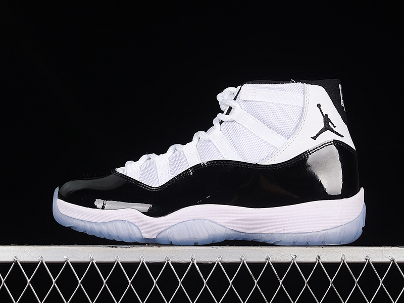 Jordan OG AIR Jordan 11 RETRO 2018 WHITE/BLACK-DARK CONCORD · 378037-100, photo 1