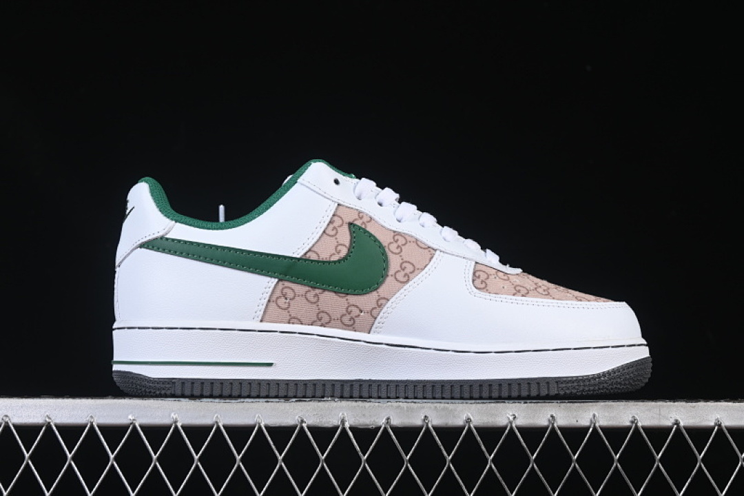 Nike [AH8462-004]-[AIR FORCE 1 07 LOW WHITE/BROWN/GREEN]-[WOMAN:36-39]-[MAN:40-45] - Image 16
