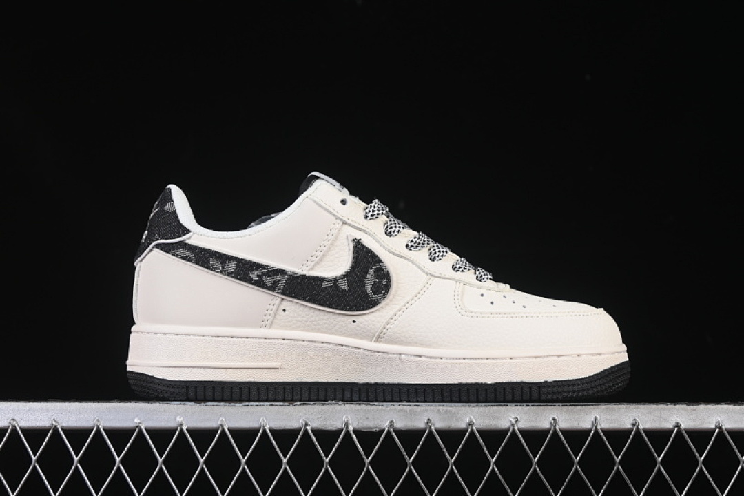 Nike [SM6668-108]-[AIR FORCE 1 07 LOW LV WHITE/GREY/BLACK]-[WOMAN:36-39]-[MAN:40-45] - Image 16