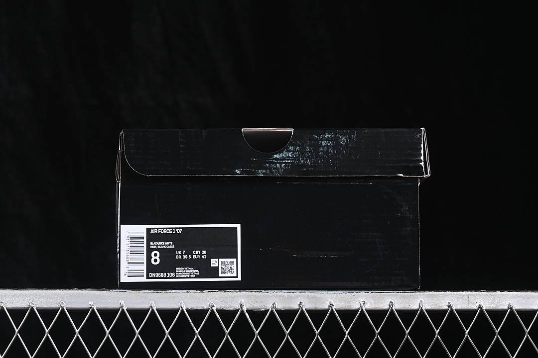 Nike [DN9688-106]-[AIR FORCE 1 07 LOW CASUAL SNEAKERS WHITE/GREY/WHITE]-[WOMAN:36-39]-[MAN:40-45] - Image 12