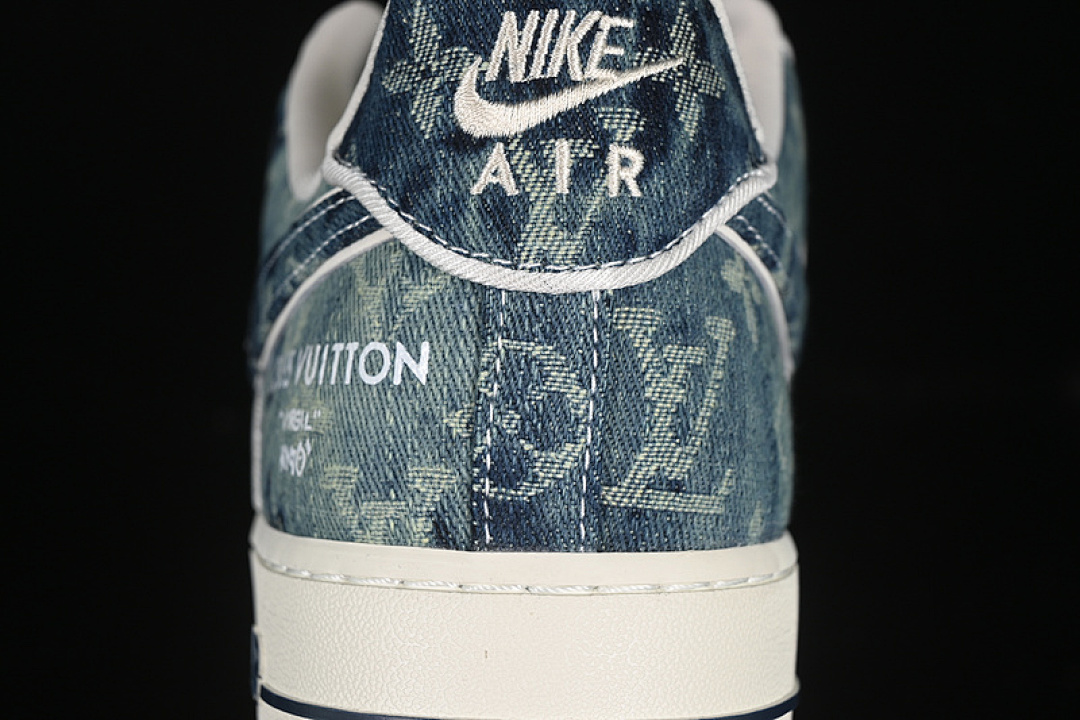Nike [SC9207-533]-[AIR FORCE 1 07 LOW LV WHITE/BLUE]-[WOMAN:36-39]-[MAN:40-45] - Image 7