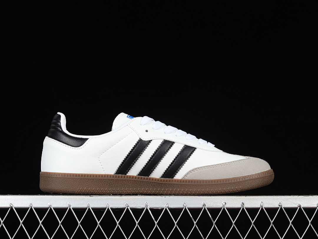 Adidas [FW2427]-[SAMBA VEGAN SHOES CLOUD WHITE/CORE BLACK/GUM]-[WOMAN:36-39]-[MAN:40-45] - Image 15