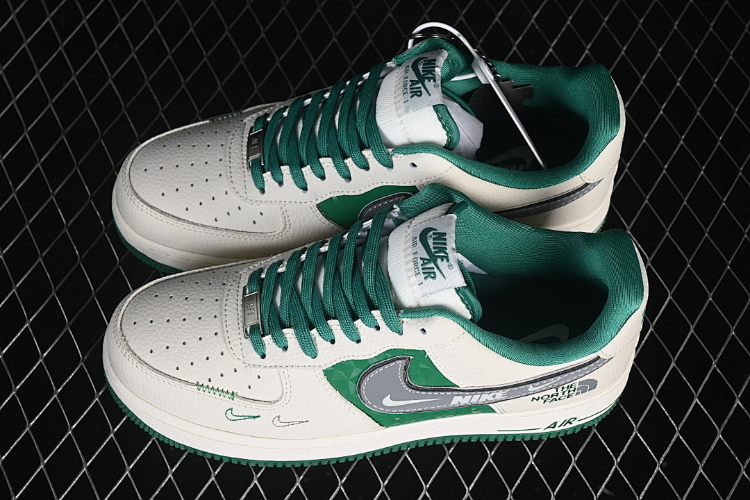 Nike [DF0188-113]-[AIR FORCE 1 07 LOW WHITE/GREEN]-[WOMAN:36-39]-[MAN:40-45] - Image 11