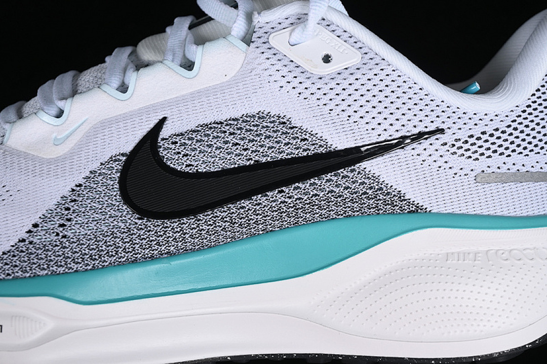 Nike [FD2722-103]-[AIR ZOOM PEGASUS 41 WHITE/DUSTY CACTUS/GLACIER BLUE/BLACK]-[MAN:39-45] - Image 8