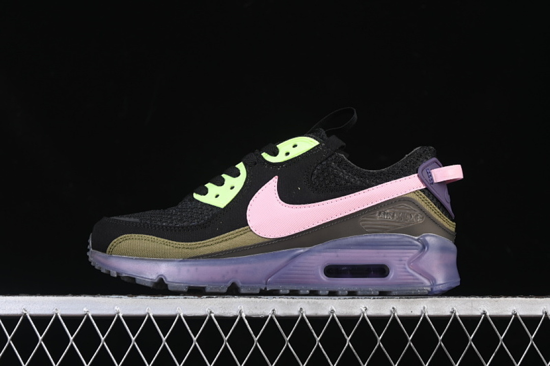 Nike AIR MAX 90 TERRASCAPE BLACK/PILGRIM/ELEMENTAL PINK · DM0033-003, photo 1
