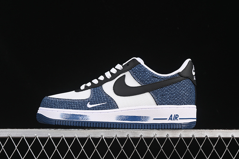 Nike Nike AIR FORCE 1 07 LOW BLUE/BLACK/WHITE · ZH0316-089, photo 1