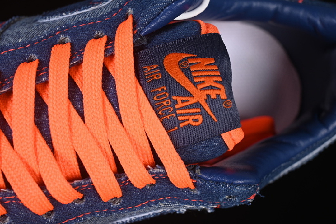 Nike [CW2288-111]-[AIR FORCE 1 07 LOW BLUE/ORANGE/WHITE]-[WOMAN:36-39]-[MAN:40-45] - Image 9