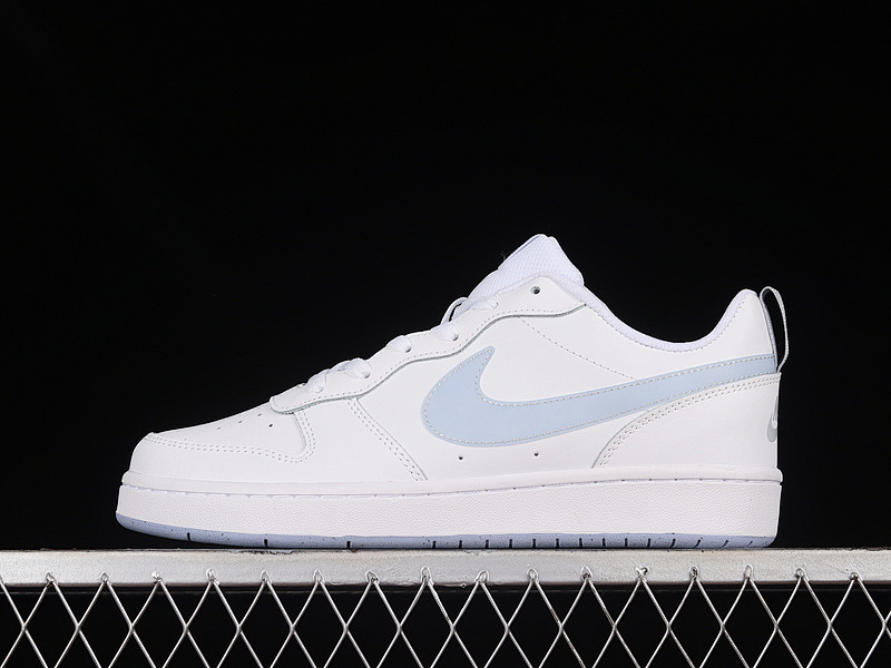 COURT BOROUGH LOW 2 GS WHITE/AURA/LIGHT BLUE · BQ5448-118, photo 1