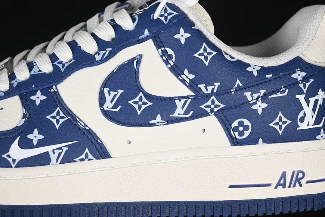 Nike [LW9279-008]-[AIR FORCE 1 07 LOW LV WHITE/BLUE]-[WOMAN:36-39]-[MAN:40-45] - Image 8