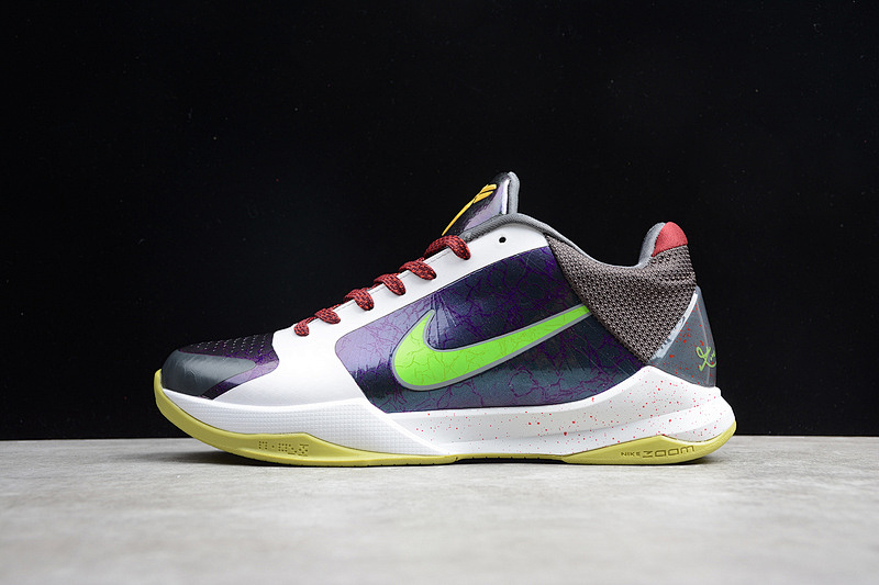 Nike Nike ZOOM KOBE 5 JOKER PURPLE/CYBER-WHITE-BLACK · 386429-531, photo 1
