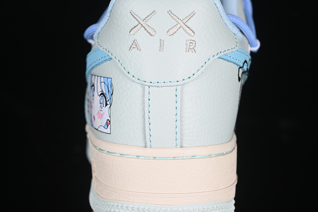 Nike [KS6896-777]-[AIR FORCE 1 07 LOW DREAM GIRLS BLUE/BEIGE]-[WOMAN:36-39]-[MAN:40-45] - Image 7