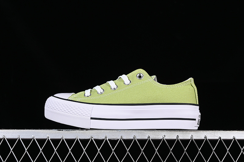 Converse Converse ALL STAR LIFT WHITE/BLACK/GREEN · A06136C, photo 1