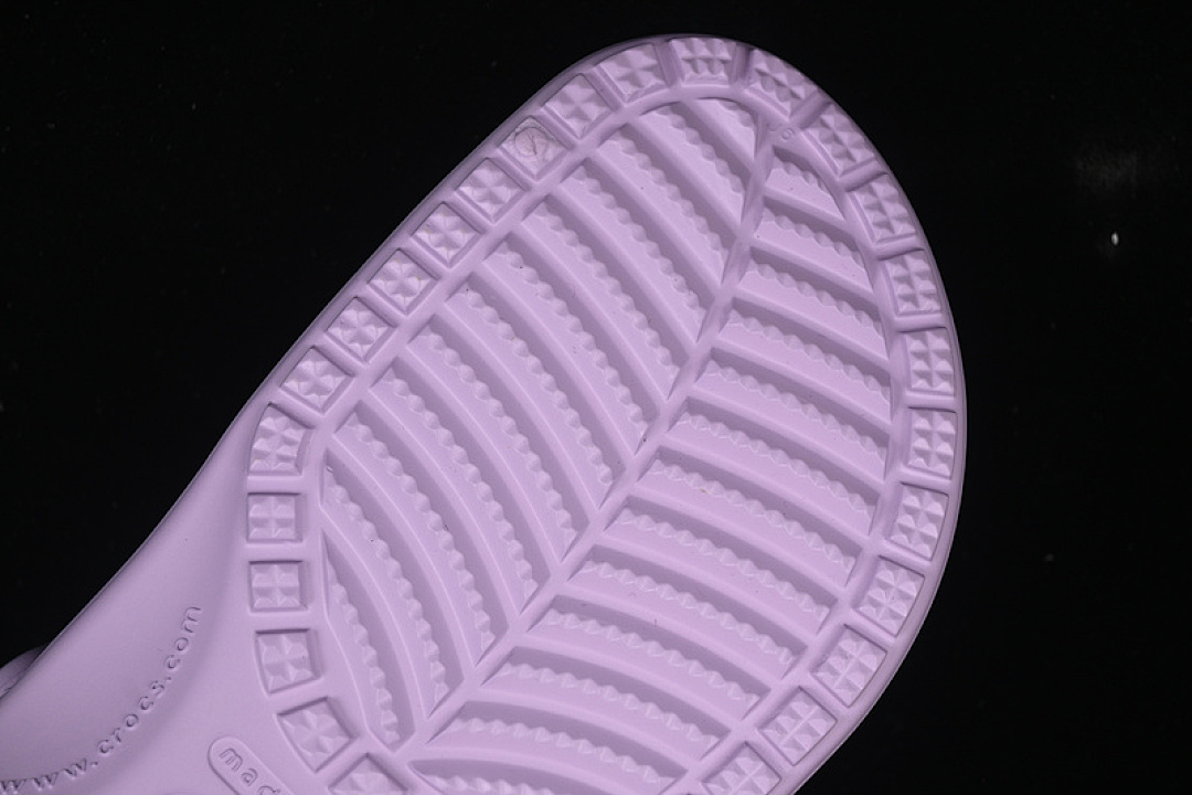 Crocs [CROCS THE SUMMER CLASSIC DUAL-PURPOSE BEACH HOLE SHOES SANDAL SLIPPERS PURPLE]-[WOMAN:36-40] - Image 2