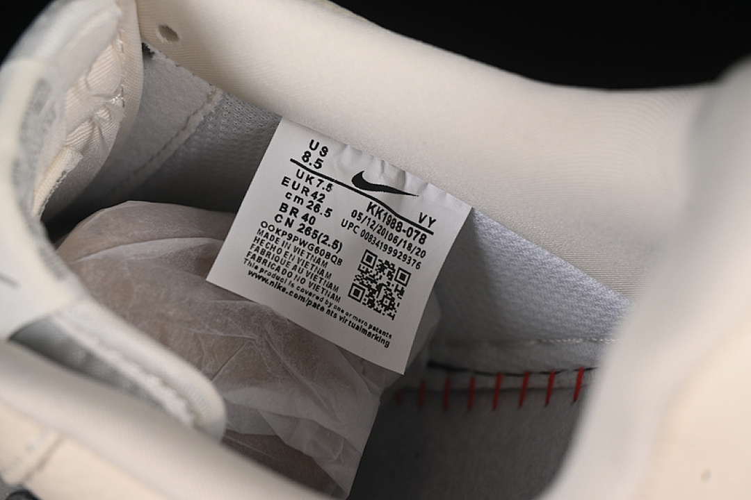 Nike [KK1988-078]-[AIR FORCE 1 07 LOW KAWS WHITE/GREY]-[WOMAN:36-39]-[MAN:40-45] - Image 6
