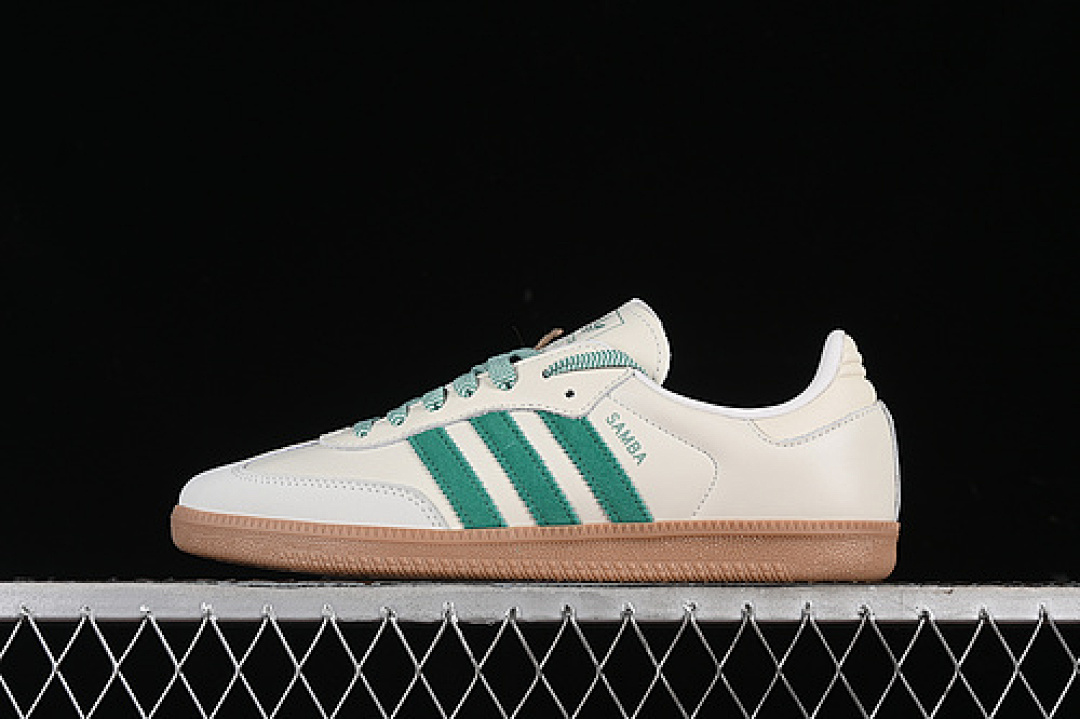 Adidas [JI3906]-[ORIGINALS SAMBA OG WHITE/GREY/GREEN/BROWN]-[WOMAN:35-39]-[MAN:40-45], photo 1