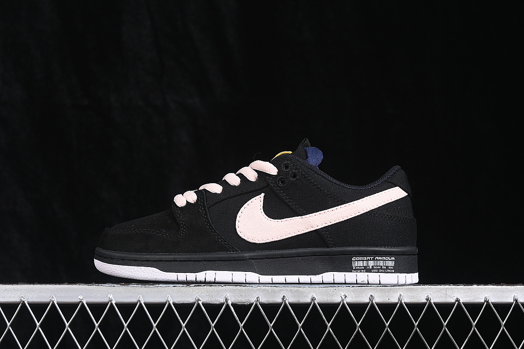 Nike Nike [DX6775-400]-[SB DUNK LOW CASUAL SNEAKERS BLACK/PINK/BLACK]-[WOMAN:36-39]-[MAN:40-46], photo 1