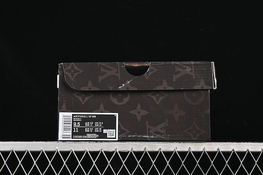 Nike [CS5288-028]-[AIR FORCE 1 07 LOW LV WHITE/BLUE/GREY]-[WOMAN:36-39]-[MAN:40-45] - Image 12