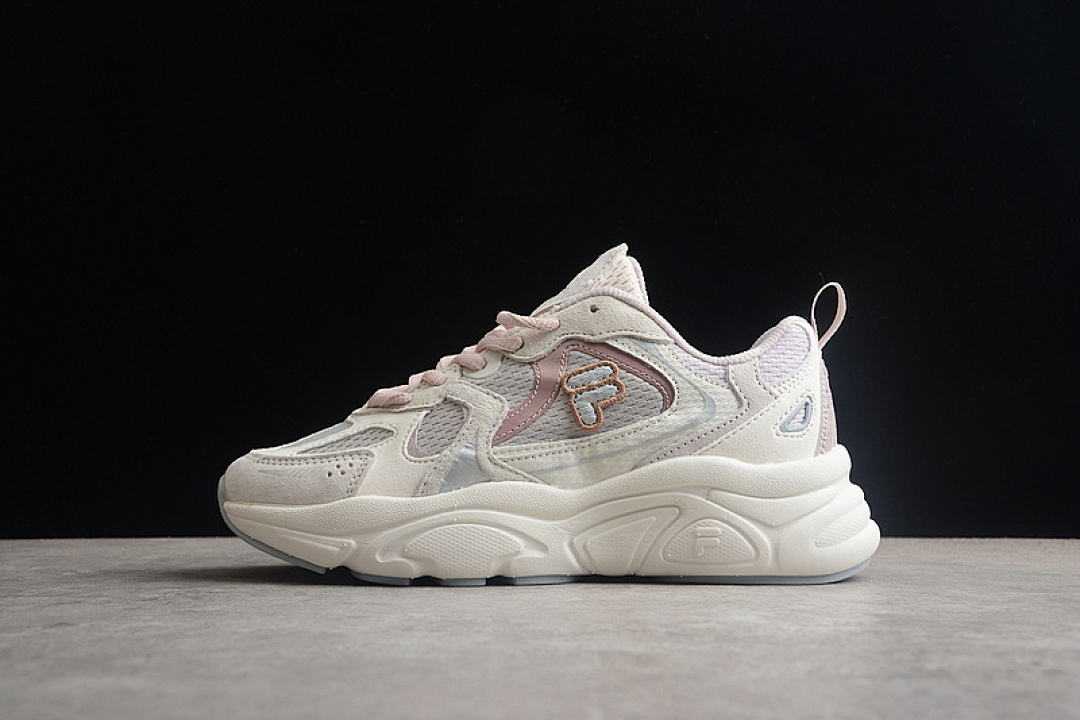 Off-White [T12W227328FLH]-[FI*LA FUSION SHOES LIGHT GREY/PINK/OFF-WHITE]-[WOMAN:35-40], photo 1