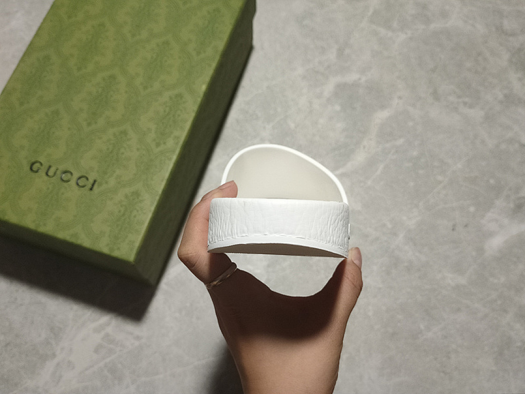 Gucci [GU*CCI SLIPPERS WHITE/BEIGE/BLUE]-[WOMAN:35-39]-[MAN:40-44] - Image 5