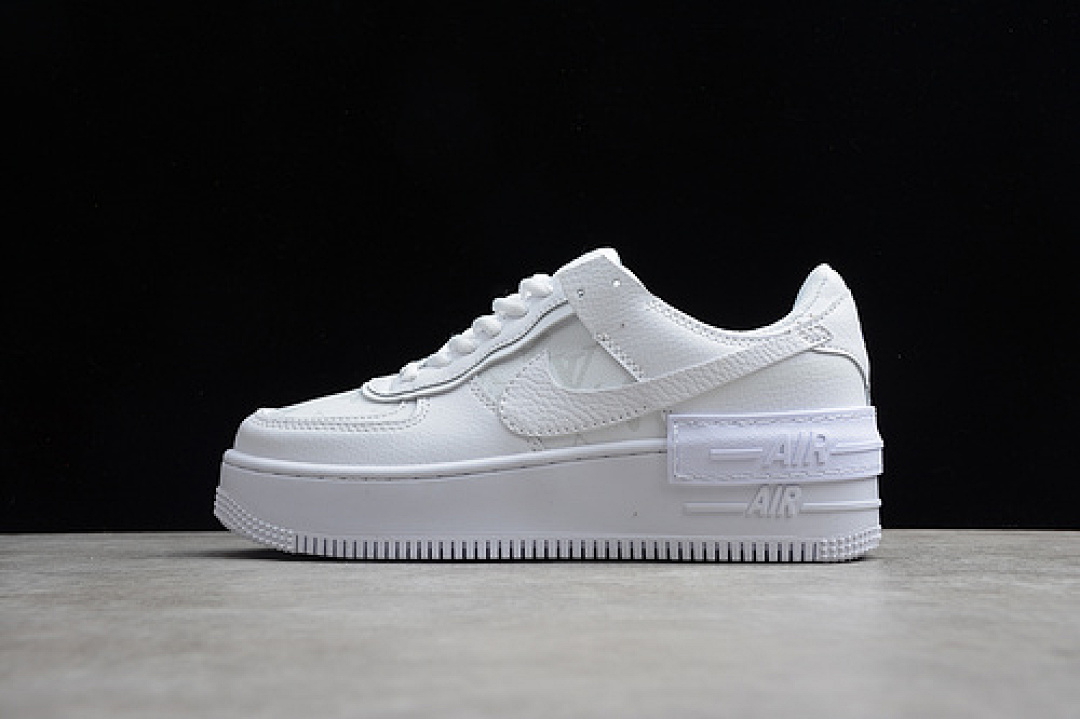 Nike [CK3172-110]-[AIR FORCE 1 SHADOW WHITE/WHITE/WHITE]-[WOMAN:36-39]-[MAN:40-44], photo 1
