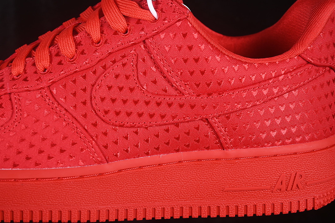 Nike [IB6836-600]-[AIR FORCE 1 07 LOW CASUAL SNEAKERS RED/REDNESS]-[WOMAN:35.5-39]-[MAN:40-45] - Image 7