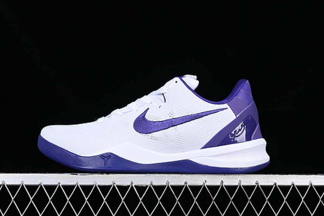 Nike Nike KOBE 8 SYSTEM WHITE/PURPLE · FQ3549-100, photo 1