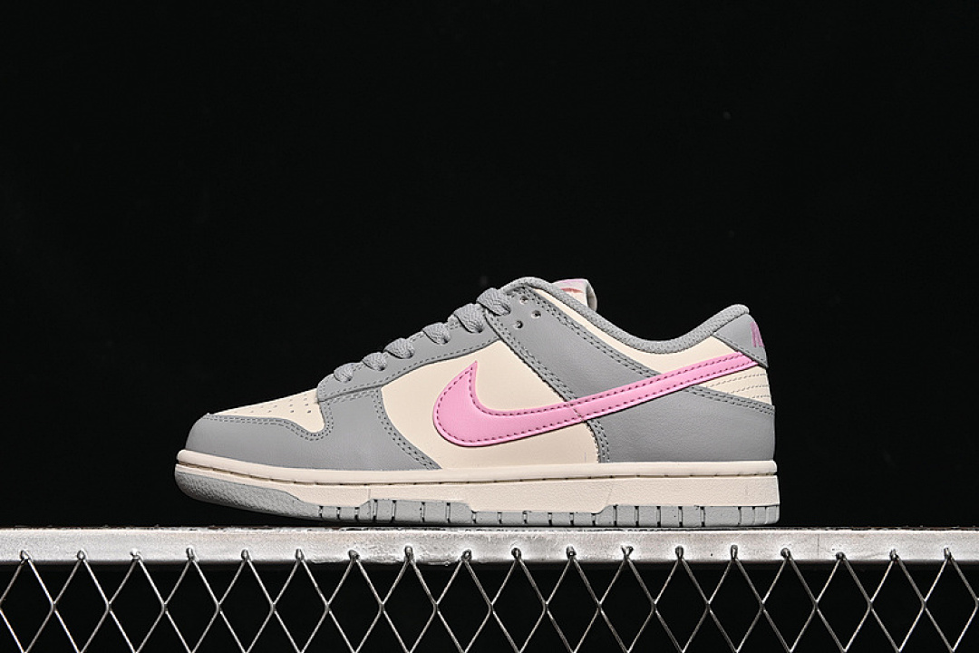 Unbranded [DD1873-002]-[DUNK LOW NEXT NATURE LIGHT SMOKE GREY/PINK RISE/PALE]-[WOMAN:35.5-39]-[ MAN:40], photo 1