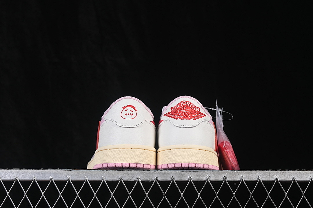 Jordan [IQ7604-101]-[JORDAN 1 RETRO LOW OG SP SAIL/TROPICAL PINK/MUSLIN]-[WOMAN:36-39]-[MAN:40-48.5] - Image 14