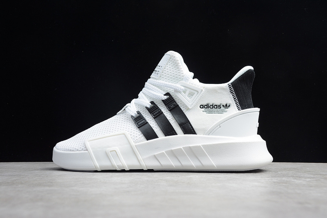 EQT BASKET ADV SHOES CLOUD WHITE/CLOUD WHITE/BLACK · FU9398, photo 1