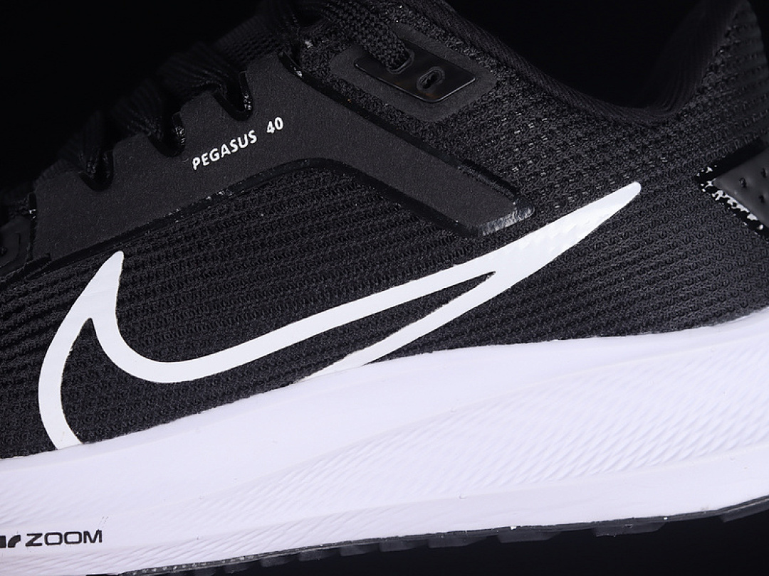 Nike [DV3854-100]-[AIR ZOOM PEGASUS 40 BLACK/BLACK/WHITE]-[MAN:39-45] - Image 7