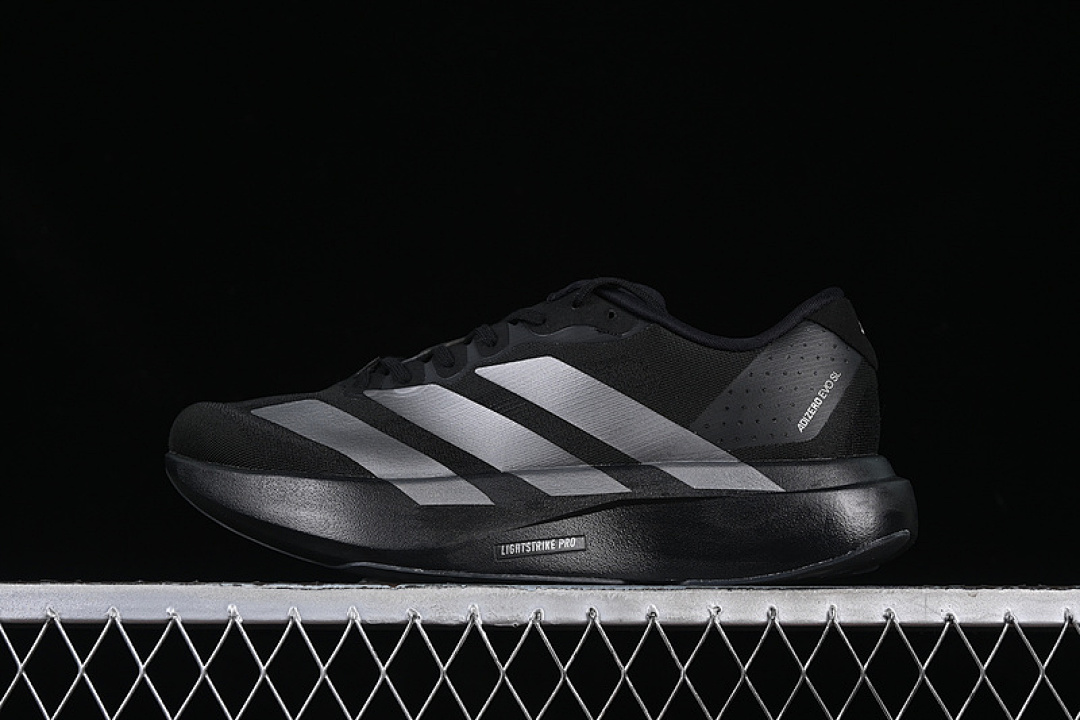 Adidas [JP7147]-[ADIZERO EVO SL CORE BLACK/IRON METALLIC/CORE BLACK]-[MAN:39-45] - Image 2