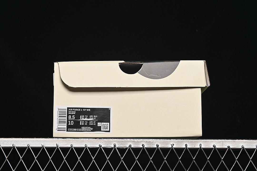 Nike [CS5288-033]-[AIR FORCE 1 07 LOW WHITE/GREY]-[WOMAN:36-39]-[MAN:40-45] - Image 12