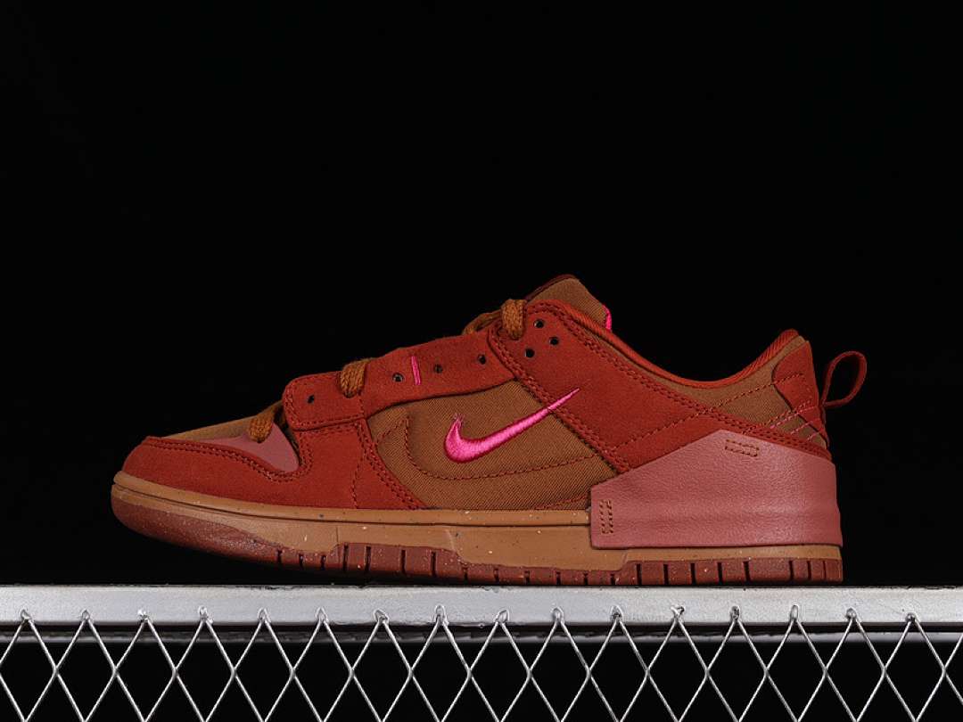 Unbranded [DH4402-200]-[DUNK LOW DISRUPT 2 DESERT BRONZE PINK PRIME-RUGGED ORANGE]-[UNISEX:36-47.5], photo 1