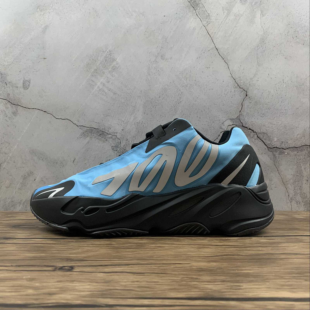 Adidas [GZ3079]-[YEEZY BOOST 700 BRIGHT CYAN/BRIGHT CYAN]-[WOMAN:36-39]-[MAN:40-48], photo 1