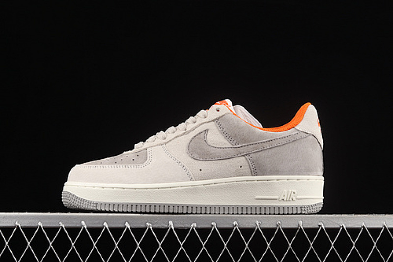 Nike Nike AIR FORCE 1 07 LOW WHITE/GREY/ORANGE · CQ5059-102, photo 1