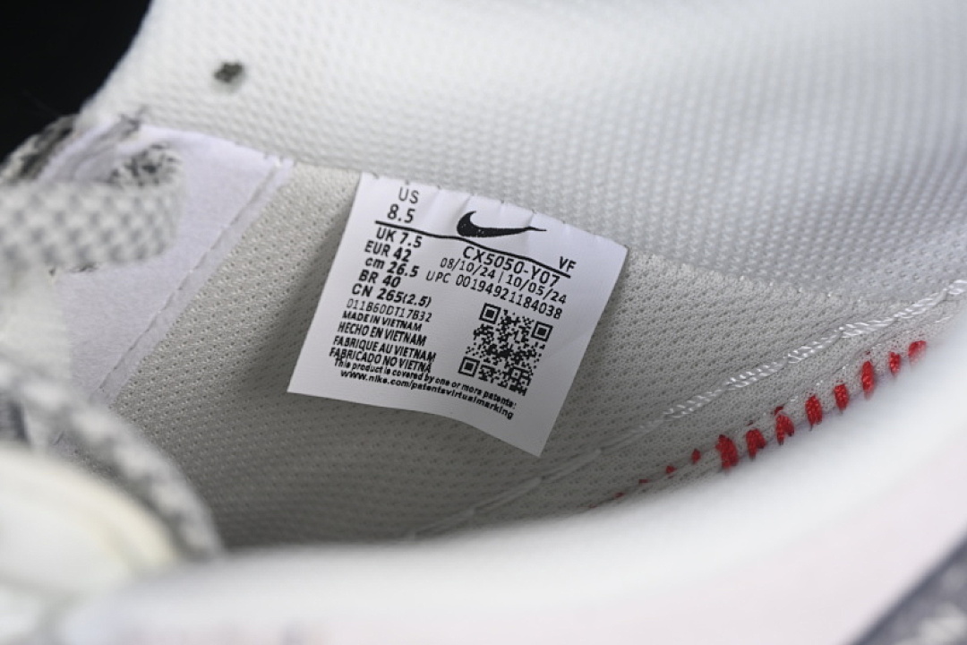 Nike [CX5050-Y07]-[AIR FORCE 1 07 LOW LV GREY]-[WOMAN:36-39]-[MAN:40-45] - Image 6