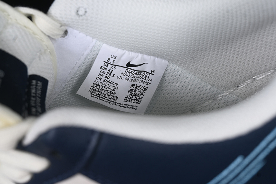 Nike [DM6688-021]-[AIR FORCE 1 07 LOW WHITE/BLUE]-[WOMAN:36-39]-[MAN:40-45] - Image 6