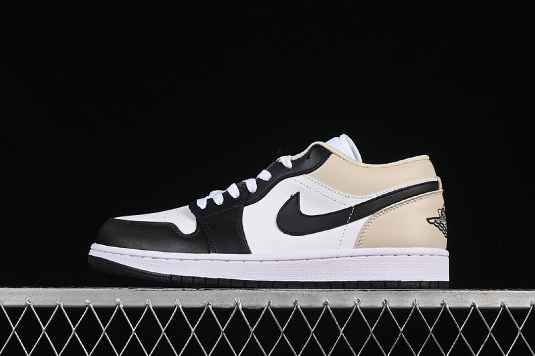 Jordan [553558-153]-[AIR JORDAN 1 LOW SUMMIT WHITE/RATTAN/OFF-NOIR]-[WOMAN:36-39]-[MAN:40-46], photo 1