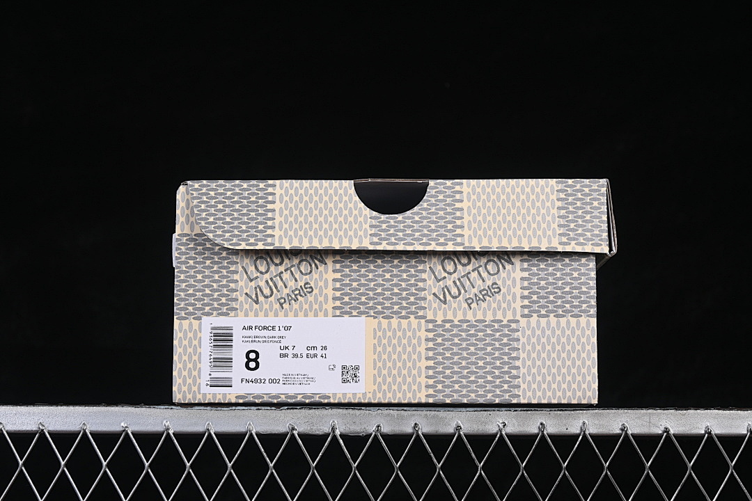 Nike [FN4932-002]-[AIR FORCE 1 07 LOW CASUAL SNEAKERS BLACK/RED/WHITE]-[WOMAN:36-39]-[MAN:40-45] - Image 11