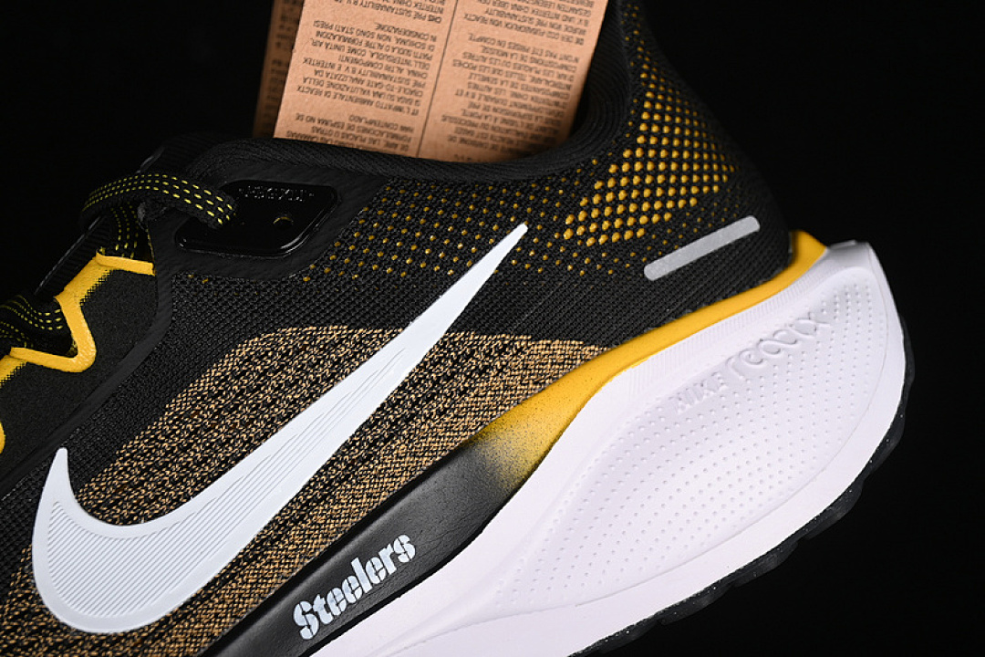 Nike [FZ5097-001]-[NFL X AIR ZOOM PEGASUS 41 BLACK/WHITE/WHITE/UNIVERSITY GOLD/BLACK]-[MAN:39-46] - Image 7