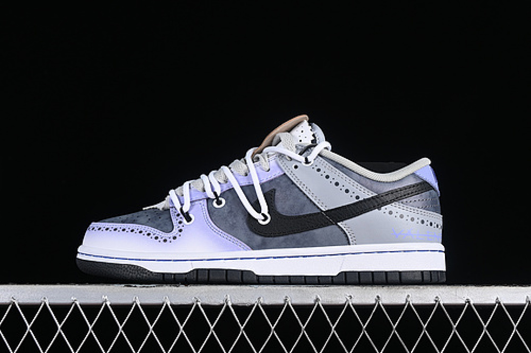 Fear of God Nike NBA X DUNK LOW EMB SB 75TH ANNIVERSARY BLACK/RACER BLUE/GREY FOG/ORANGE · DD3363-002, photo 1