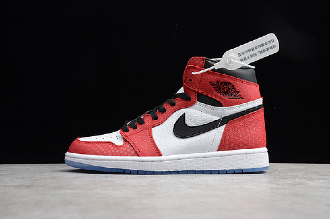 Jordan [555088-602]-[CJ AIR JORDAN 1 RETRO HIGH OG SPIDERMAN RED/BLACK-WHITE/BLUE], photo 1