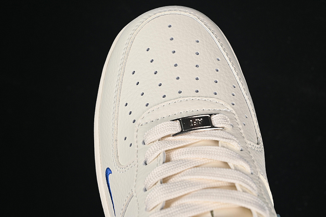 Nike [CS5288-027]-[AIR FORCE 1 07 LOW WHITE/BLUE]-[WOMAN:36-39]-[MAN:40-45] - Image 9