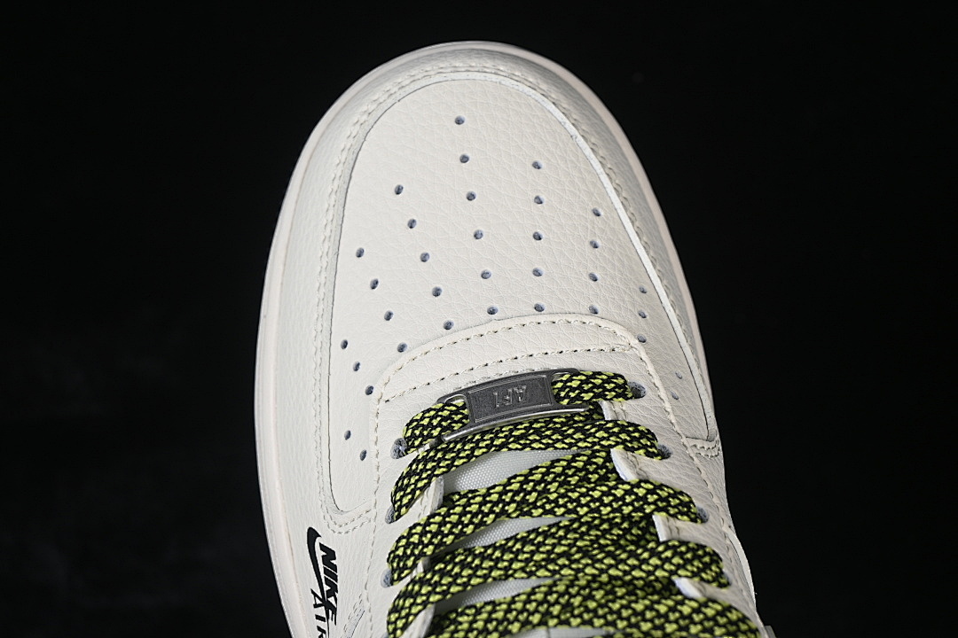 Nike [QW5836-023]-[AIR FORCE 1 07 LOW WHITE/BLACK/GREEN]-[WOMAN:36-39]-[MAN:40-45] - Image 10