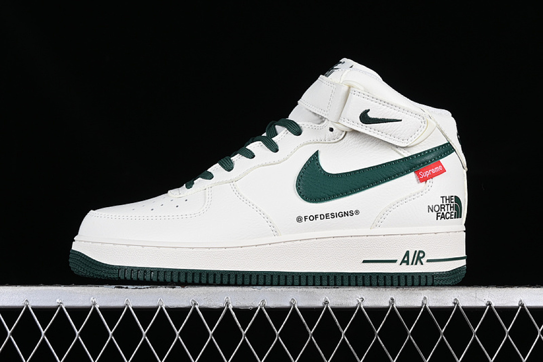Nike [CW2289-111]-[AIR FORCE 1 07 MID WHITE/GREEN]-[WOMAN:36-39]-[MAN:40-45], photo 1