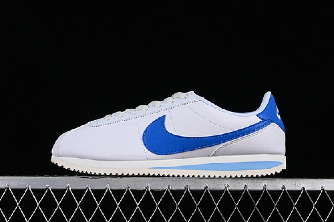 CLASSIC CORTEZ NYLON PREN WHITE/BLUE · DN1791-102, photo 1
