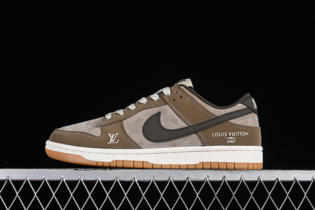 Unbranded [JH8036-913]-[SB DUNK LOW L*V GREY/BROWN]-[WOMAN:36-39]-[MAN:40-45], photo 1